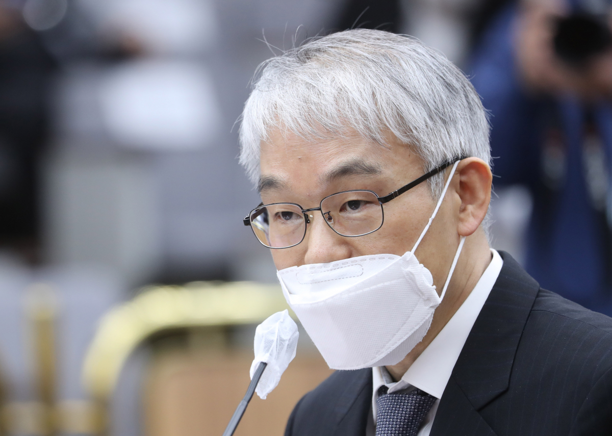 ▲천대엽 대법관 후보자도 군 가산점 부활과 관련해 논란의 소지가 많을 수 있다고 지적했다. (연합뉴스)