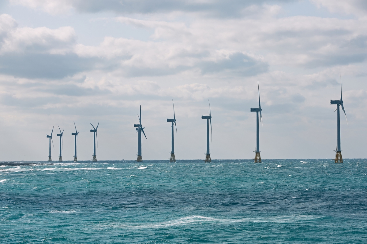 ▲한국남동발전의 제주도 탐라 해상풍력발전. (사진제공=한국남동발전)