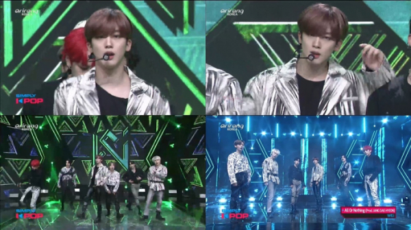 ▲위아이(사진=아리랑TV ‘심플리케이팝’ 방송화면 캡처)