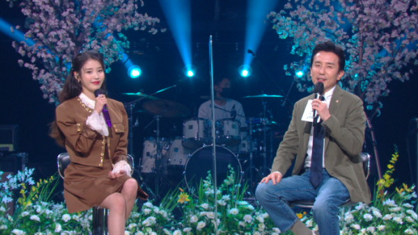 ▲'유희열의 스케치북' 아이유(사진제공=KBS 2TV)