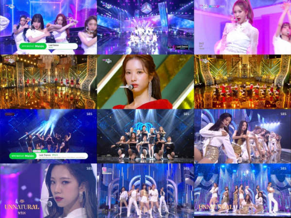 ▲우주소녀(사진제공=각 방송사)