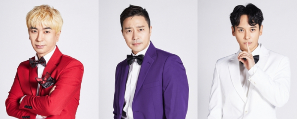 ▲터보 김정남, R.ef 이성욱, 클릭비 김태형(사진제공= MBN )