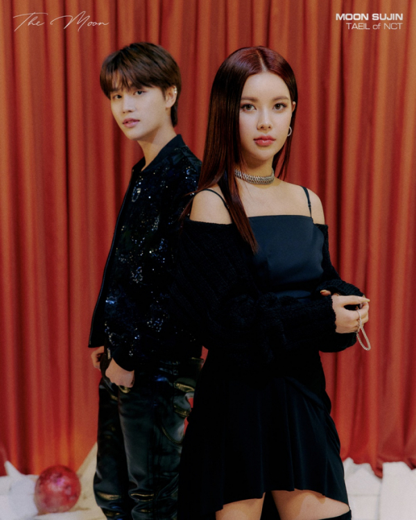 ▲문수진, NCT 태일(사진 = 밀리언마켓 제공)