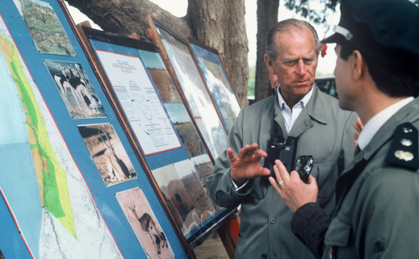 ▲환경 문제에 일찍이 눈떴던 필립공은 1961년 세계자연기금을 창설하고 초대 회장으로서 야생 동물 보호 활동에 힘을 썼다. (출처='세계자연기금'(WWF) 트위터 캡처)
