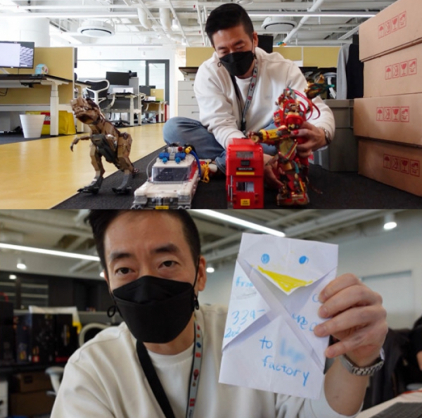 ▲'아무튼 출근' 레고 차홍일(사진제공=MBC)