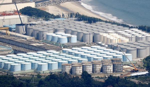 ▲일본 후쿠시마 제1원전 오염수 탱크.
 (연합뉴스)