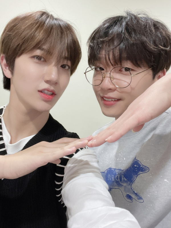 ▲정세운, 크래비티 원진(사진제공=스타쉽엔터테인먼트)