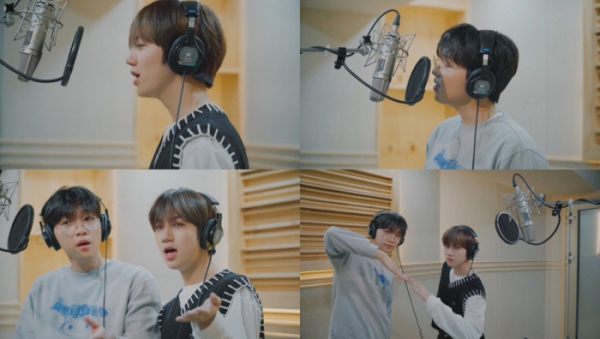 ▲정세운, 크래비티 원진(사진제공=스타쉽엔터테인먼트)