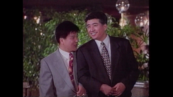 ▲1993년 컨디션 광고에 출연했던 강석희(오른쪽) inno.N 대표와 곽달원 부사장 (사진제공=inno.N)