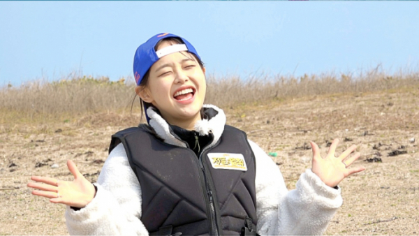 ▲'정글의법칙-봄' 츄(사진제공=SBS)