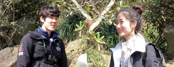 ▲정글의법칙-봄 박태환, 김혜윤(사진제공=SBS)