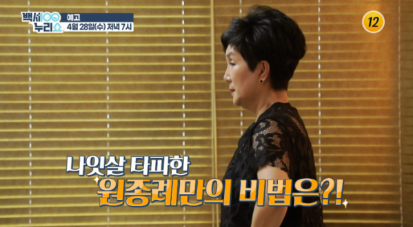 ▲'백세누리쇼' 원종례(사진제공=TV조선)