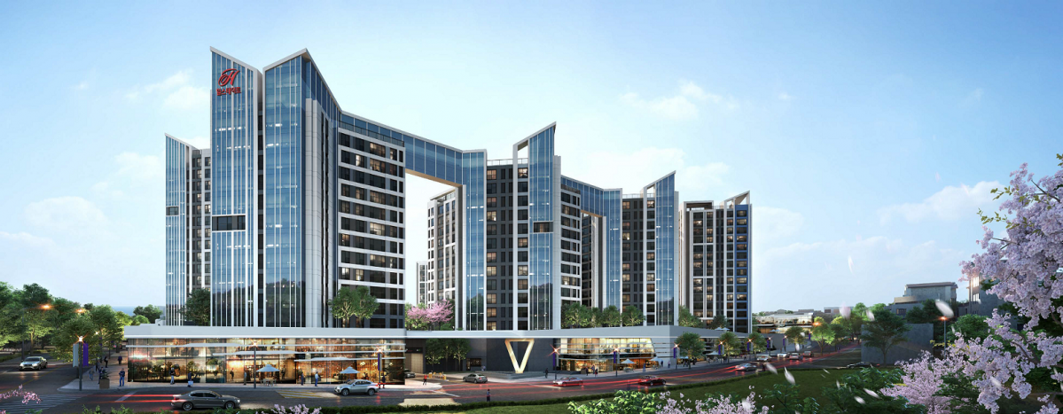 ▲대구 동구 '신암10구역' 재건축 단지 조감도 (자료제공=현대건설)