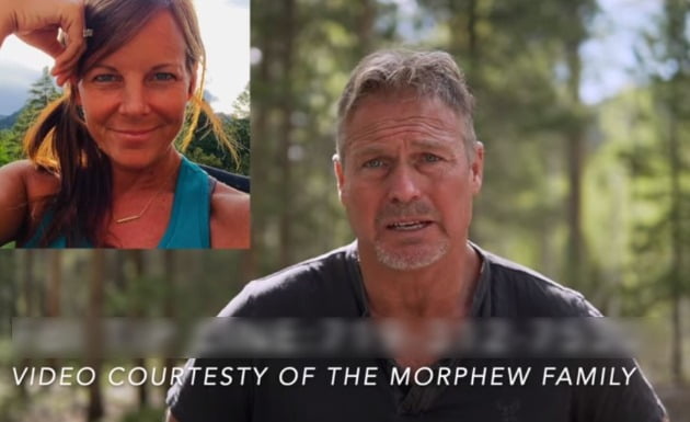 ▲아내 수잰 모퓨를 찾아달라 호소하는 배리 모퓨 (출처=페이스북)