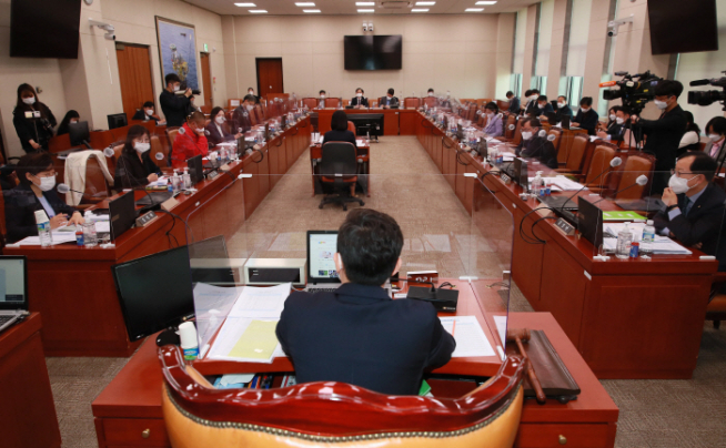 ▲12일 서울 여의도 국회에서 산업통상자원중소벤처기업위원회 중소벤처기업소위원회가 열리고 있다. (연합뉴스)