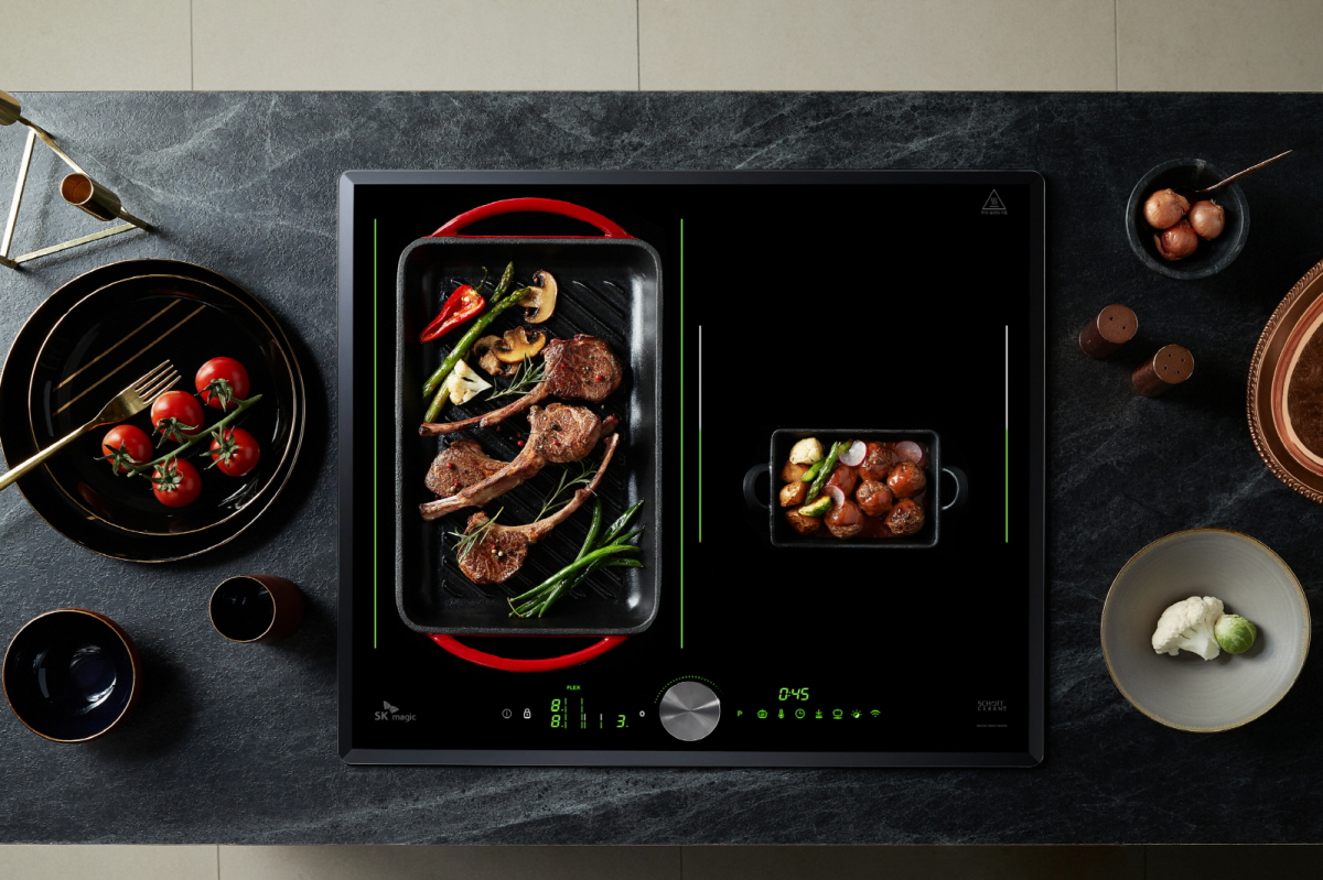 ▲SK매직 ‘보더리스 인덕션’ (사진제공=SK매직)