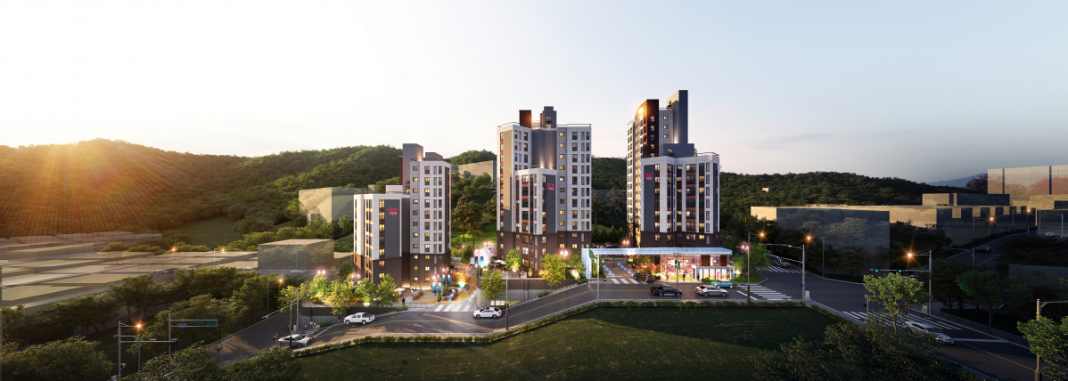 ▲금호건설이 시공하는 경기 부천시 심곡본동 '대진빌라 소규모 재건축 사업' 조감도. (자료제공=금호건설)