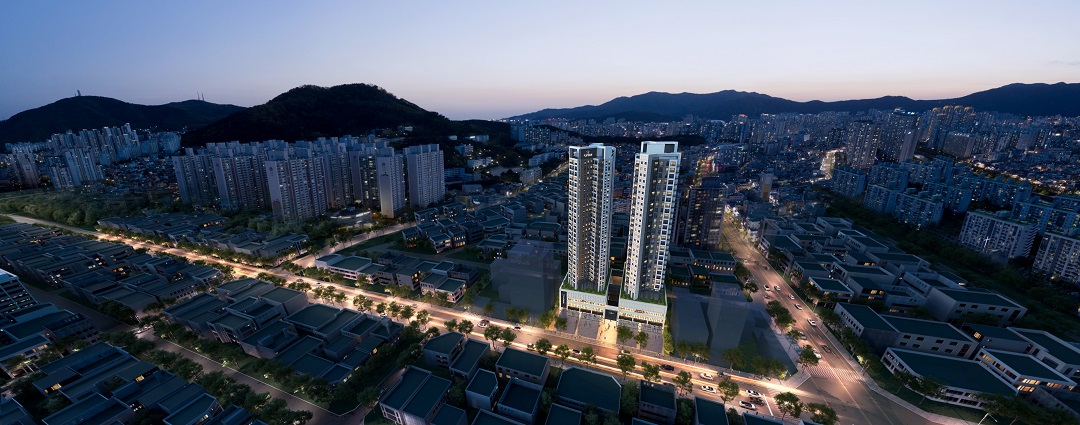 ▲태광맨션 가로주택 조감도. (사진제공=쌍용건설)