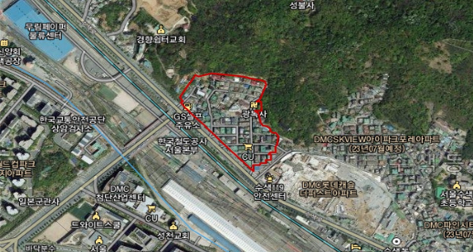 ▲수색14구역 위치도 (자료제공=국토교통부)