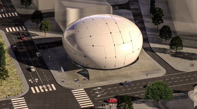 ▲ 서울 도봉구 창동 ‘서울 로봇인공지능 과학관’ 조감도.  (자료제공=서울시)