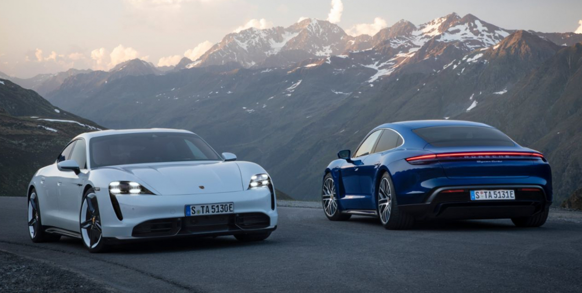 ▲2019년 데뷔한 포르쉐의 고성능 전기차 타이칸. 출시와 동시에 글로벌 주요 제조사들의 타깃이 될 만큼, 높은 완성도를 지닌 전기차다.  (출처=뉴스프레스)