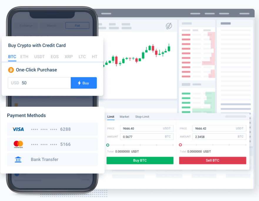 ▲후오비 앱 설명 화면. 출처 후오비 홈페이지
