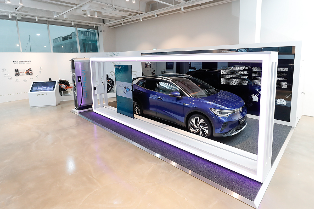 ▲MEB 플랫폼을 적용한 폭스바겐 ID.4  (사진제공=아우디폭스바겐코리아)