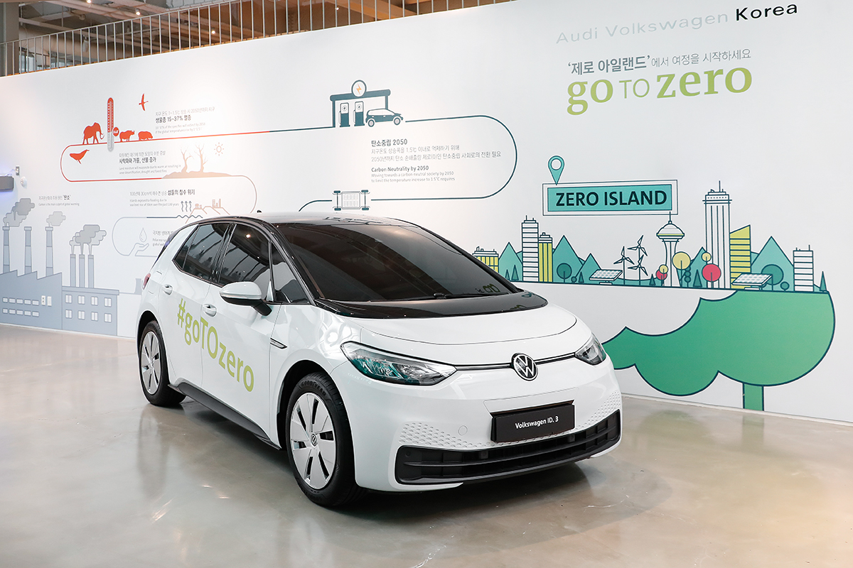 ▲MEB 플랫폼을 적용한 폭스바겐 ID.3  (사진제공=아우디폭스바겐코리아)