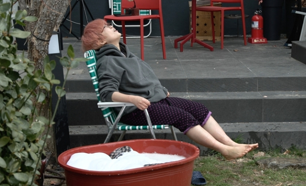 ▲‘독립만세’ 송은이(사진제공=JTBC)