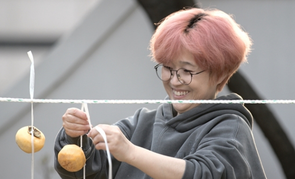 ▲‘독립만세’ 송은이(사진제공=JTBC)