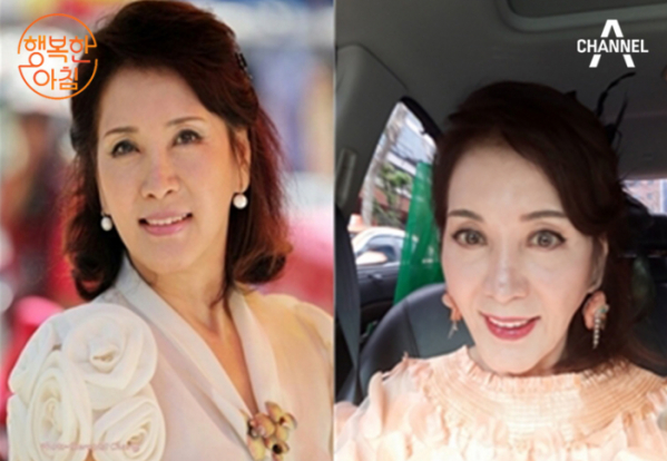 ▲‘행복한 아침’ 김민정(사진제공=채널A)