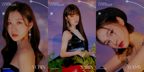 ▲블링블링 유빈X나린X아야미(사진 = 메이저나인 제공)