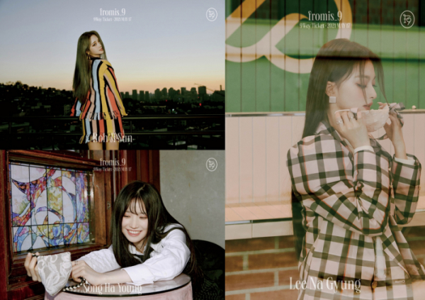 ▲프로미스나인 노지선‧송하영‧이나경(사진 = 프로미스나인 공식 SNS 제공)