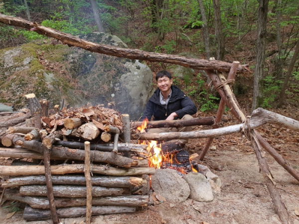 ▲와일드 캠핑 달인(사진제공=SBS)