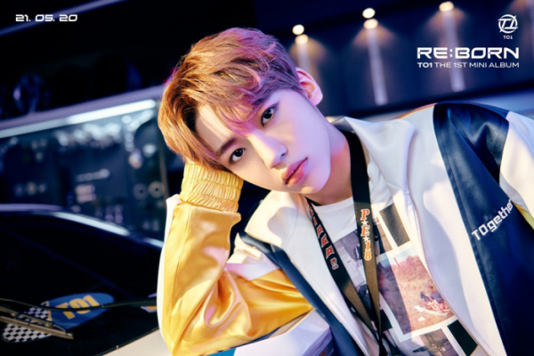 ▲TO1(티오원) 웅기(사진 = TO1 공식 SNS)