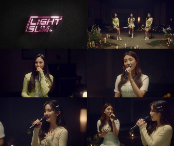 ▲라잇썸 초원, 나영, 지안(사진제공=큐브엔터테인먼트)