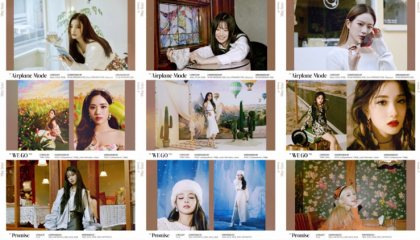 ▲프로미스나인(사진 = 프로미스나인 '9 WAY TICKET' 하이라이트 메들리 영상 캡처)