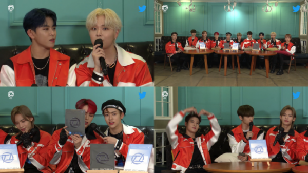 ▲TO1(티오원)(사진 = ‘트위터 블루룸 라이브’ 영상 캡처)