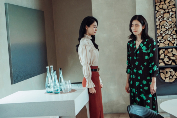 ▲‘마인’ 이보영, 옥자연(사진제공=tvN)