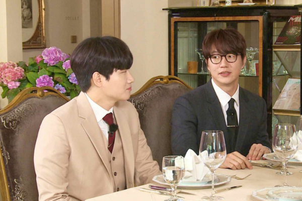 ▲성시경(오른쪽), 이용진(사진제공=SBS)