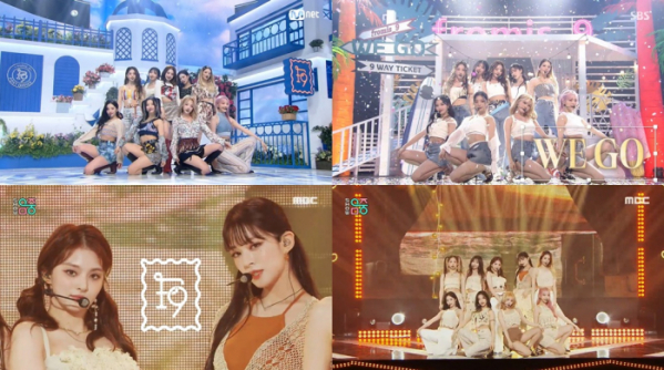 ▲프로미스나인(사진 =각 방송사)