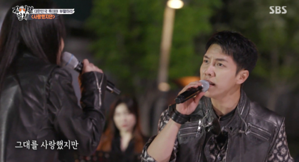 ▲이승기 김경호(사진=SBS 방송화면 캡처)