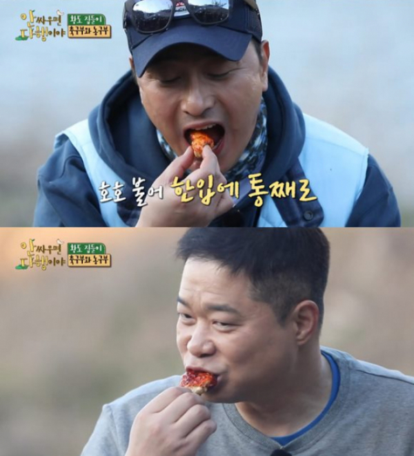 ▲안정환,  나이 1살 차이 현주엽(사진=MBC 방송화면 캡처)