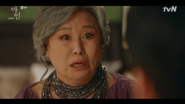 ▲'마인' 양순혜(사진=tvN 방송화면 캡처)