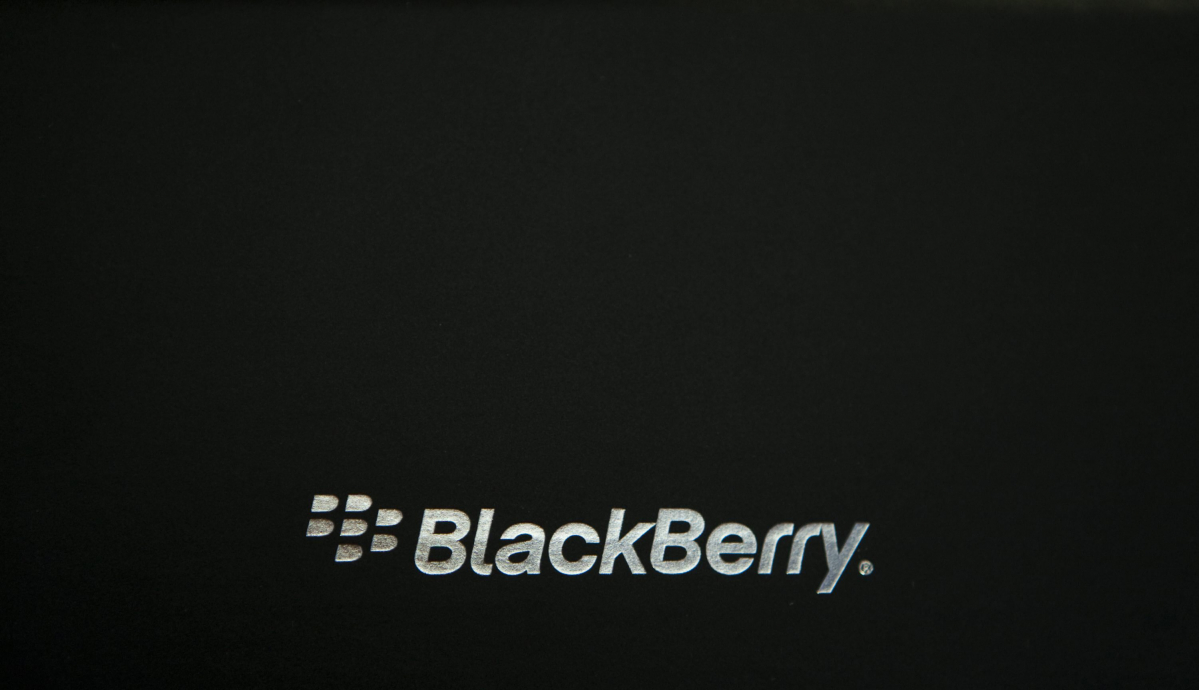 ▲블랙베리 회사 로고. AP뉴시스