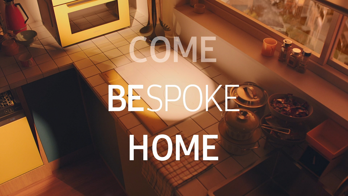 ▲삼성전자의 '컴 비스포크 홈' 광고 캡처 (사진제공=제일기획)