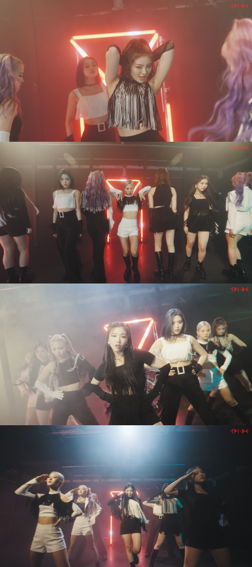 (사진 = 트라이비 ‘LORO’ 안무 영상 캡처)