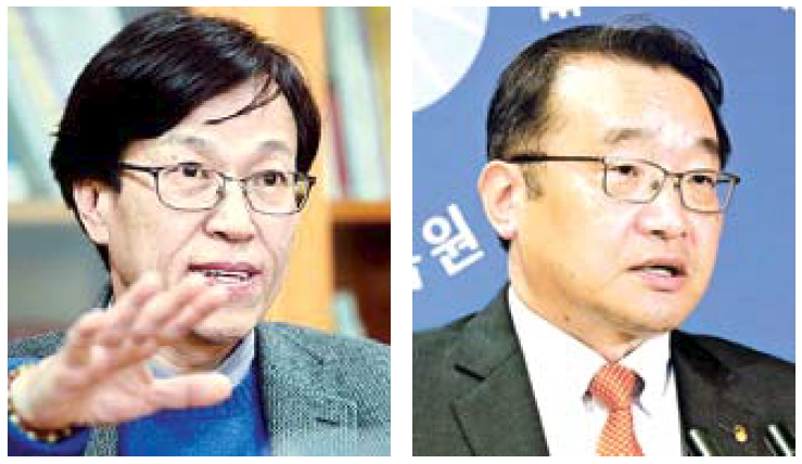 ▲이상복(왼쪽) 서강대 교수, 원승연 명지대 교수.