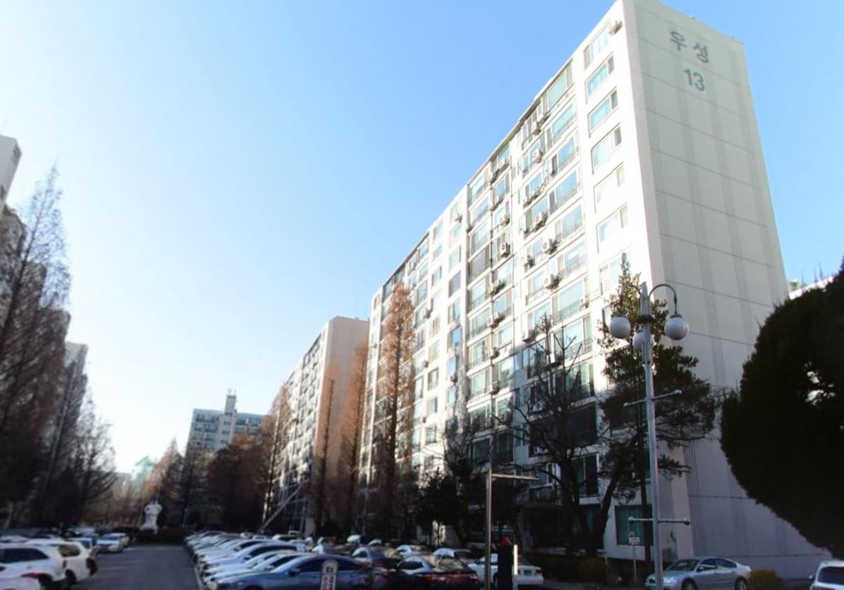 ▲서울 송파구 잠실동 우성 1·2·3차 아파트 단지 전경. (출처=네이버로드뷰)