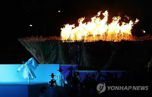 ▲인천아시안게임 성화. (연합뉴스)